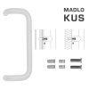 FT - MADLO kód K38 Ø 32 mm SP ks  BIM - biela matná (FBO)