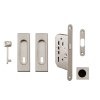 FT - Set na posuvné dvere - BB/D - HR  NIM - nikel matný (F54)