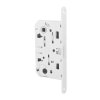 AGB - Magnetický zámok MEDIANA POLARIS - WC  BIM - biela matná (FM)