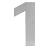 LR - DOMOVÁ ČÍSLICA "1" - 150 mm  NEM - nerez matná