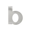 LR - DOMOVÉ PÍSMENO "b" - 145 mm  NEM - nerez matná