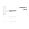 OV - Pánt nenastaviteľný vrchný 100/15  BIL - biela lesklá