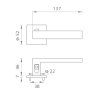 tech TI SQUARE HR 7S 4275 s uzamykaním