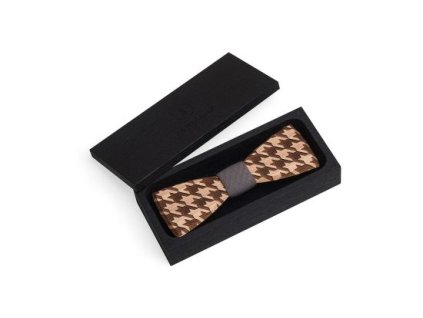 Dřevěná krabička pro dřevěný motýlek Bewooden