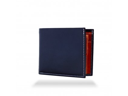 Kožená peněženka Vivid Pocket, Tmavě modrá