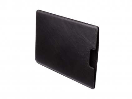 Kožený obal na MacBook 12", Černý