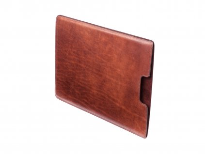 Kožený obal na MacBook 12", Tmavě hnědý
