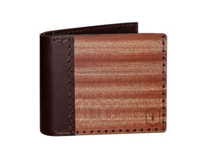 Dřevěná peněženka Red Virilia