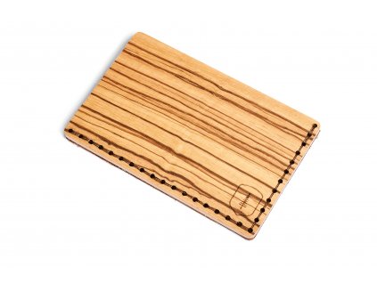 Dřevěný vizitkovník Linea Note