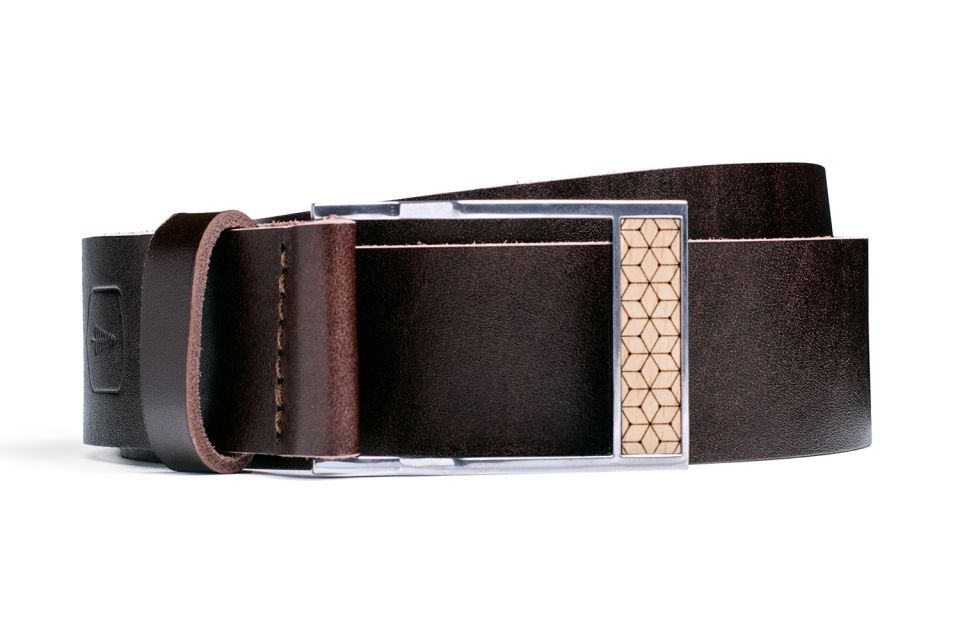 BeWooden Kožený opasek Virie Belt 