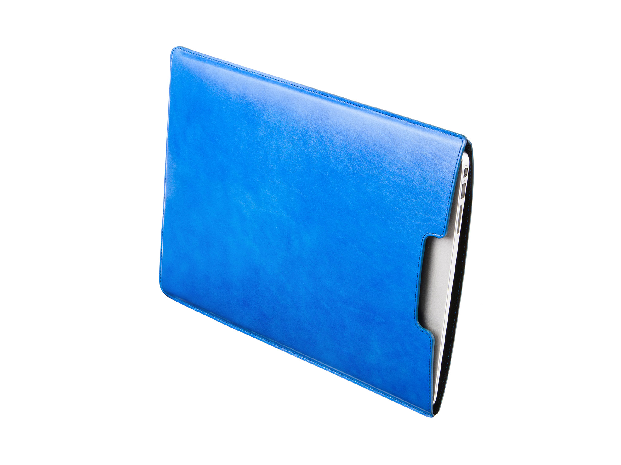 Danny P. Kožený obal na MacBook Air 13", Modrý