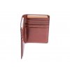 Kožená cestovní peněženka, Tmavě hnědá