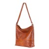 damska kozena francesca kabelka hneda