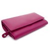 Dámská kožená peněženka Natálie, Fuchsiová