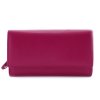 Dámská kožená peněženka Natálie, Fuchsiová