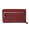 Dámská kožená peněženka Iris, Červená