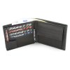 Pánská kožená peněženka Hubert, Černá