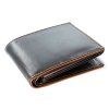 Pánská kožená peněženka Roland, Černo-hnědá