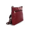 damska kozena kabelka rut burgundy cerna