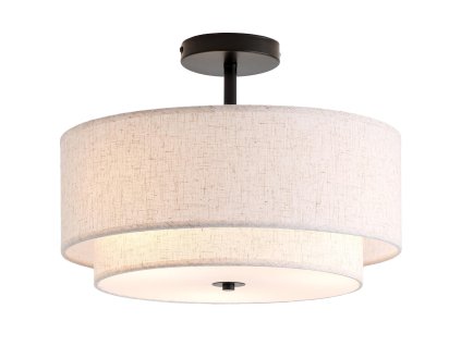 stropni svitidlo latka bezova kulata 40 cm stmivatelne e27 249754197