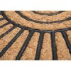 hanse home mix mats doormat gummicocos halbrund geometric ornament