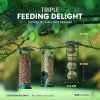 reen haven sada 3 kovovych krmitek pro ptaky 260863591