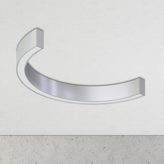 svitidlo mikroprismatisch farbtemperatur rplus 750mm der nt 3000 klus led silber linearni serpent 48w k r kelvin oberflachenbehandlung abdeckung anodisiert 12 art