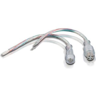 RGB Anschlusskabel mit 4PIN-Stecker und -Buchse, wasserdicht