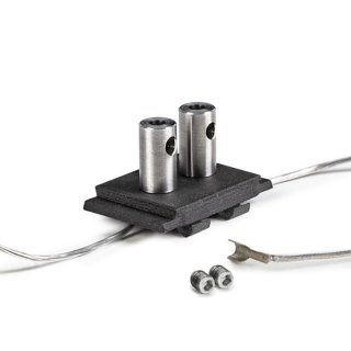dc pro zaveseni led 1224v podelny profily os22-duo-pret-z prvek černá