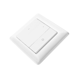 Nástěnný ZigBee ovladač Lux Miners SR-ZG9001K2-DIM2 | 1 zóna | DC 3V baterie