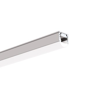 led regulor klus lista povrchova stříbrná anodizovaná
