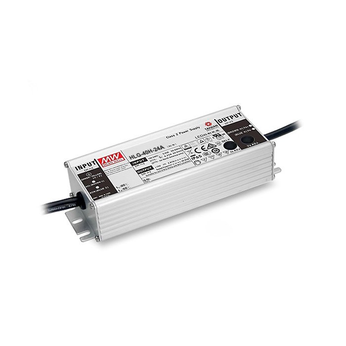 LED Netzteil Mean Well HLG 40W 24V regelbar (HLG-40H-24A)