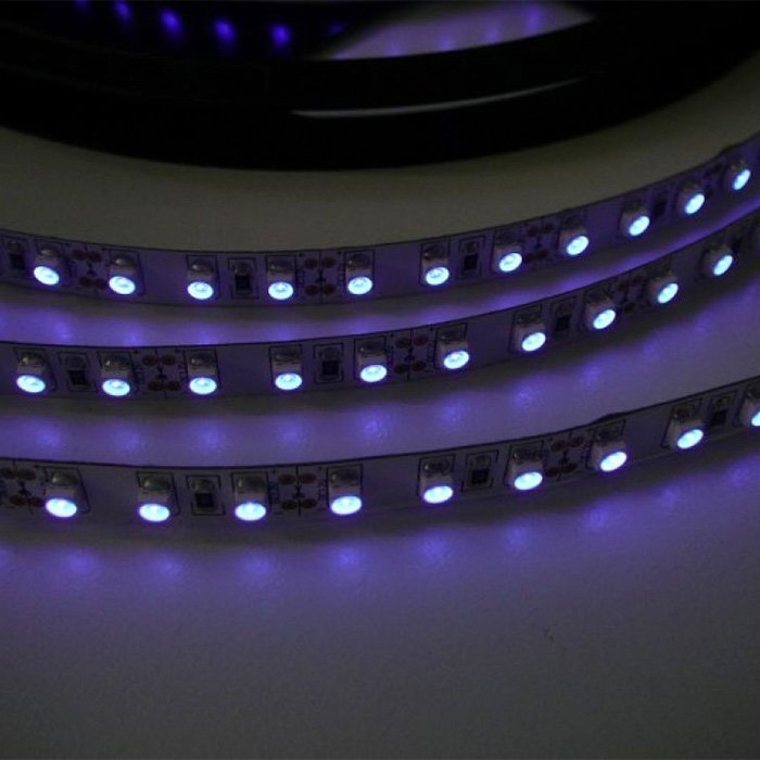 LED-Streifen Schwarzlicht, 12V, IP20, 9.6W, 120 LED´s