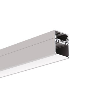 klus deckenprofil 4050 led Silber anodisiert