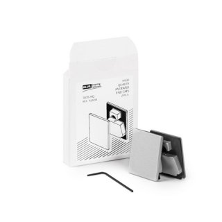 fur profile led set 3035-o-hq alu - 2er klus endkappen Silber