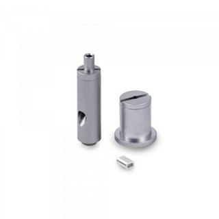 fur seil led-profile ohne langs aufhangeset rd-3 Silber matt
