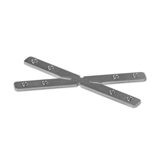 led-profile fur abzweig-verbinder klus zm-x45 Silber