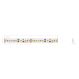 CCT LED Streifen KLUŚ K-18/30-0960-24V 9.6W/m 224LED/m CRI90+