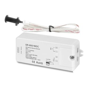 miners schrankturschalter sr8001bdc ledstreifen lux 1x8a fur
