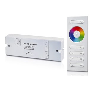 kit set mit miners lux ledcontroller 4x5a fernbedienung rgbw zone sr2839w 1