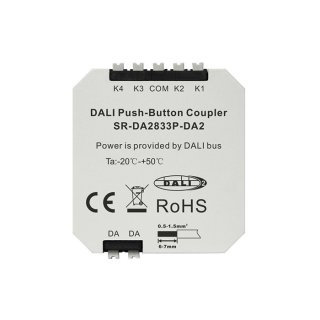 DALI-2 PUSH-DIM Konverter Lux Miners SR-DA2833P-DA2 | DALI Bus