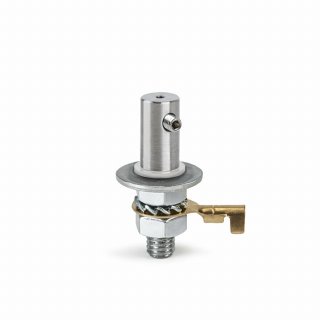zur dc 1224v alu-profil fi-8-lin-box-z befestigung einem in langs aufhangeelement Silber