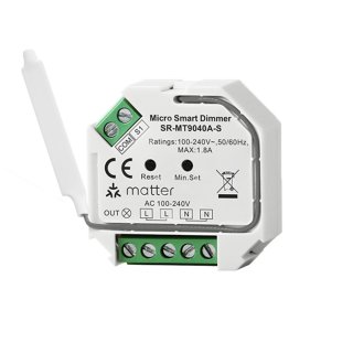 Matter Dimmer für Beleuchtung 230V Lux Miners SR-MT9040A-S | max 400W