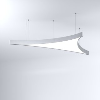 mifor leuchte mi-sail-al Silber anodisiert
