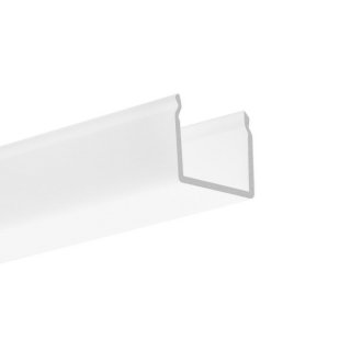 Eckige LED-Abdeckung milchig KLUŚ G-22S