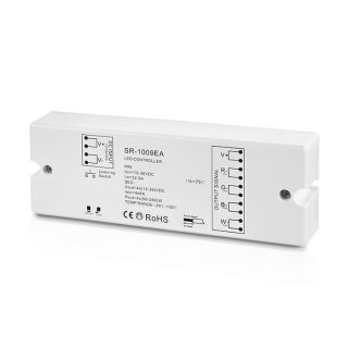 fur ledstreifen rfcontroller miners lux 4x8a sr1009ea rgbw und cct rgb
