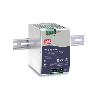 3 Phasen LED-Netzteil für Hutschiene 24V 480W Mean Well