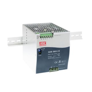 LED-Netzteil für Hutschiene 24V 960W Mean Well