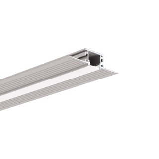 kozma leiste led trockenbau oberflachenbehandlung anodisiert unterputz 3 lange klus nicht silber m