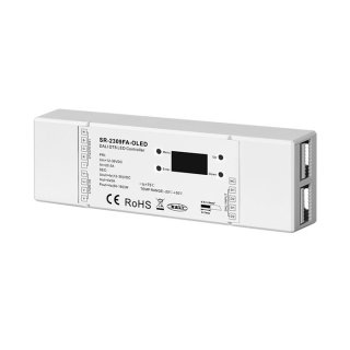 DALI RGBW OLED Controller Sunricher mit Master-Funktion 4-Kanal (SR-2309FA-RGBW-OLED)